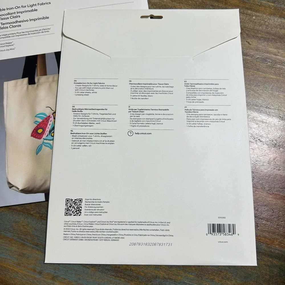 Cricut printable iron